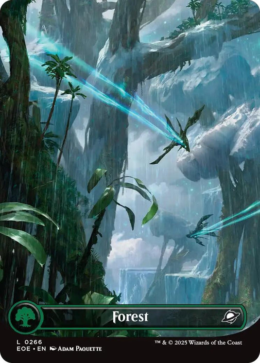Image for Forest (0266) (Borderless) (266) (Edge of Eternities) - Magic: The Gathering