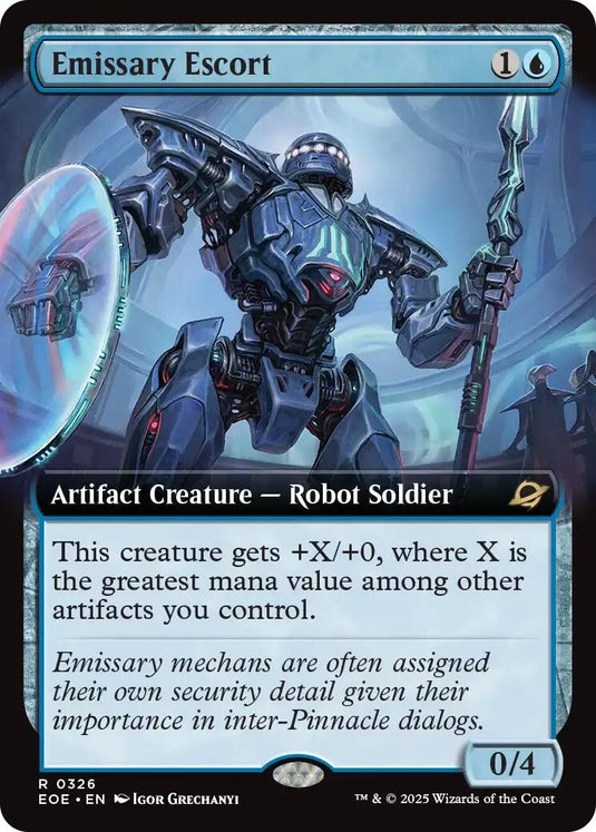 Image for Emissary Escort (Extended Art) (326) (Edge of Eternities) - Magic: The Gathering