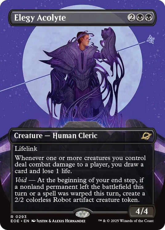 Image for Elegy Acolyte (Borderless) (293) (Edge of Eternities) - Magic: The Gathering