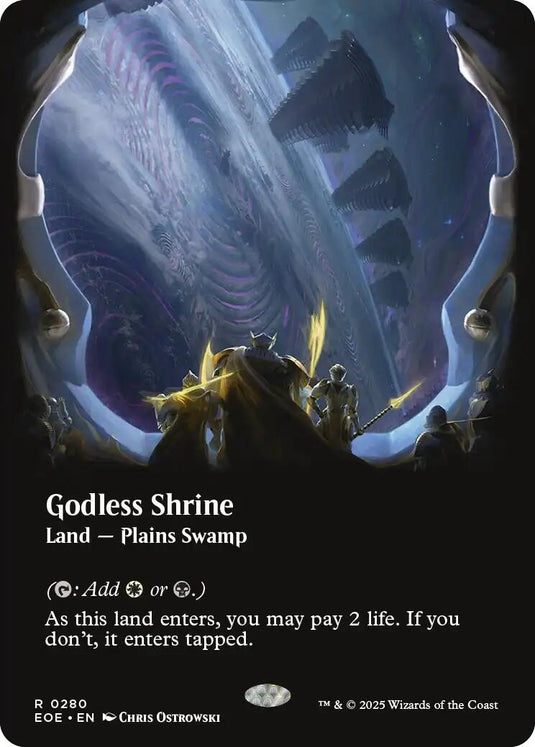 Image for Godless Shrine (Borderless) (280) (Edge of Eternities) - Magic: The Gathering