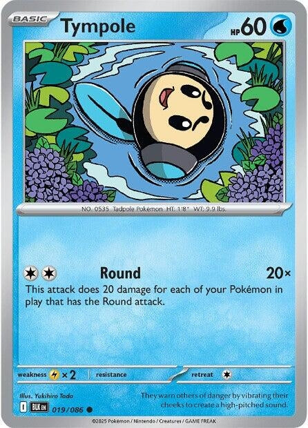 Image for Tympole (019/086) (SV: Black Bolt) - Pokemon