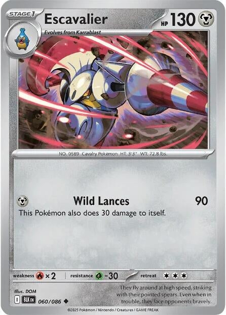 Image for Escavalier (060/086) (SV: Black Bolt) - Pokemon