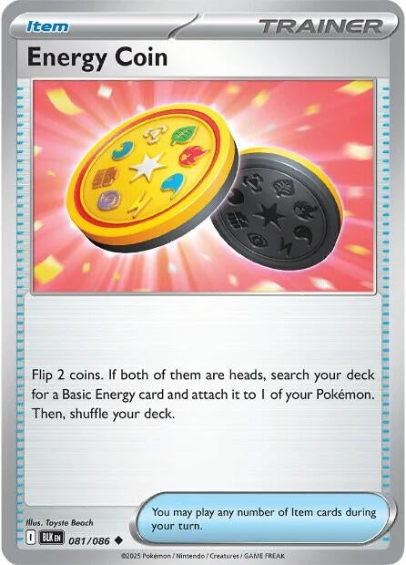 Image for Energy Coin (081/086) (SV: Black Bolt) - Pokemon