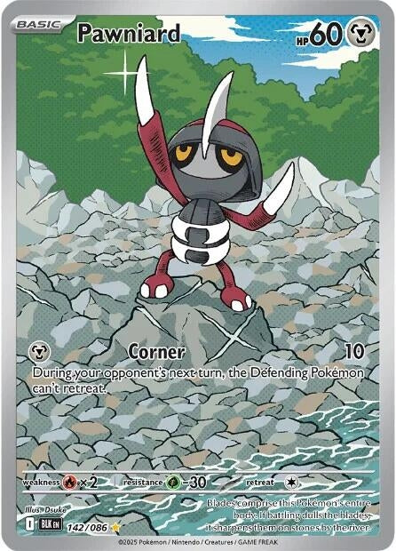 Image for Pawniard (141/086) (SV: Black Bolt) - Pokemon