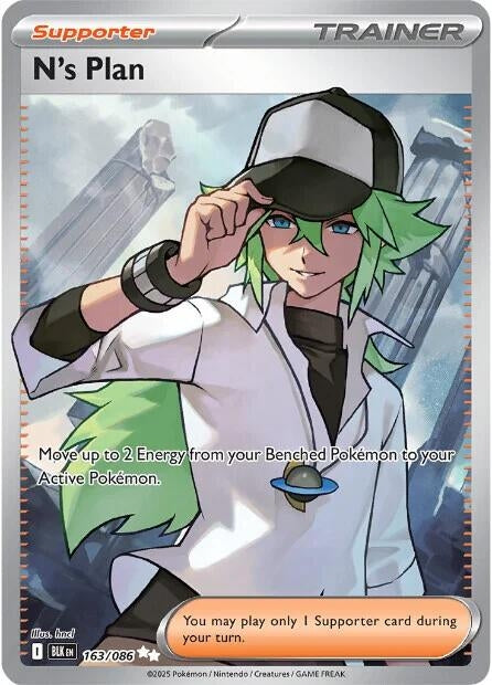 Image for N's Plot (162/086) (SV: Black Bolt) - Pokemon