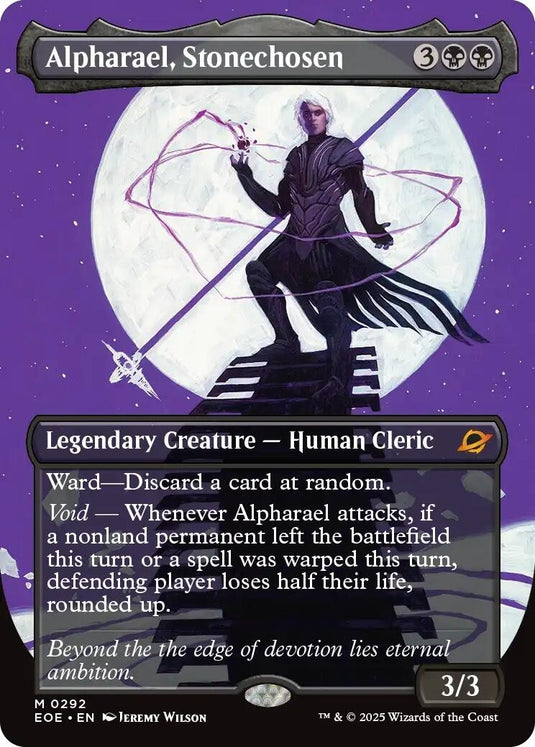 Image for Alpharael, Stonechosen (Borderless) (292) (Edge of Eternities) - Magic: The Gathering