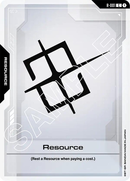 Image for Resource (R-001) (Newtype Rising) - Gundam Card Game