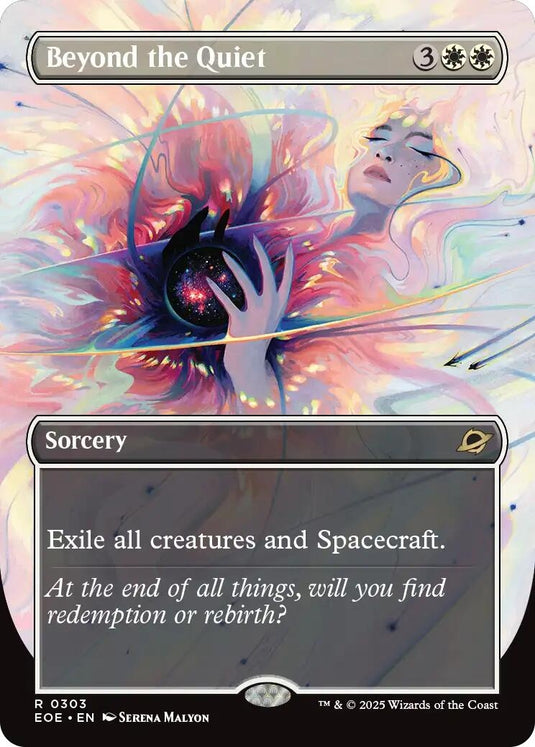 Image for Beyond the Quiet (Borderless) (303) (Edge of Eternities) - Magic: The Gathering