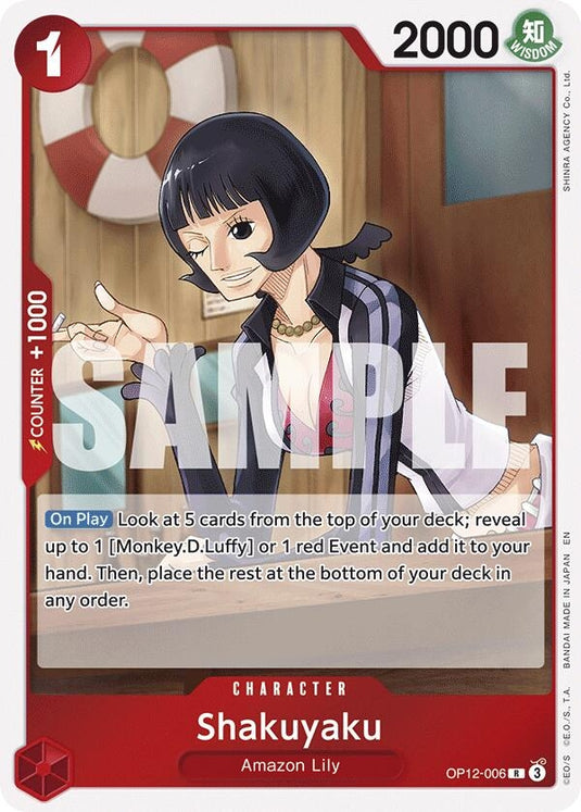 Image for Shakuyaku (OP12-006) (Legacy of the Master) - One Piece Card Game