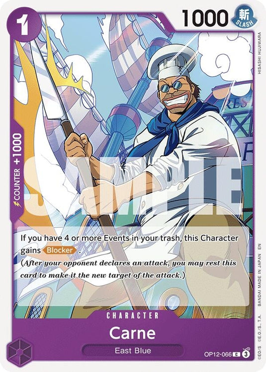 Image for Carne (OP12-066) (Legacy of the Master) - One Piece Card Game