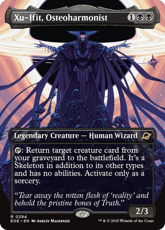 Image for Xu-Ifit, Osteoharmonist (Borderless) (294) (Edge of Eternities) - Magic: The Gathering