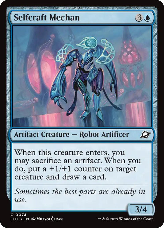 Image for Selfcraft Mechan (74) (Edge of Eternities) - Magic: The Gathering