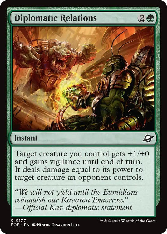 Image for Diplomatic Relations (177) (Edge of Eternities) - Magic: The Gathering