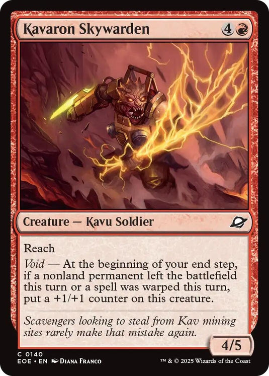 Image for Kavaron Skywarden (140) (Edge of Eternities) - Magic: The Gathering