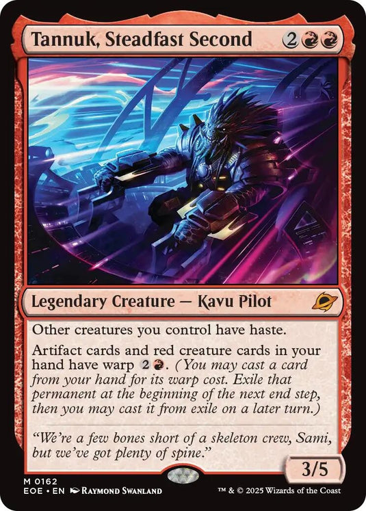 Image for Tannuk, Steadfast Second (162) (Edge of Eternities) - Magic: The Gathering