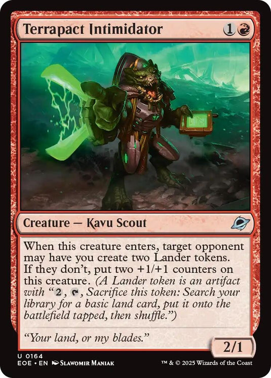 Image for Terrapact Intimidator (164) (Edge of Eternities) - Magic: The Gathering