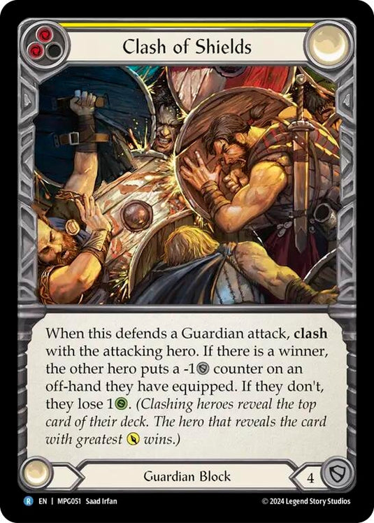 Image for Clash of Shields (MPG051) (Mastery Pack Guardian) - Flesh and Blood TCG
